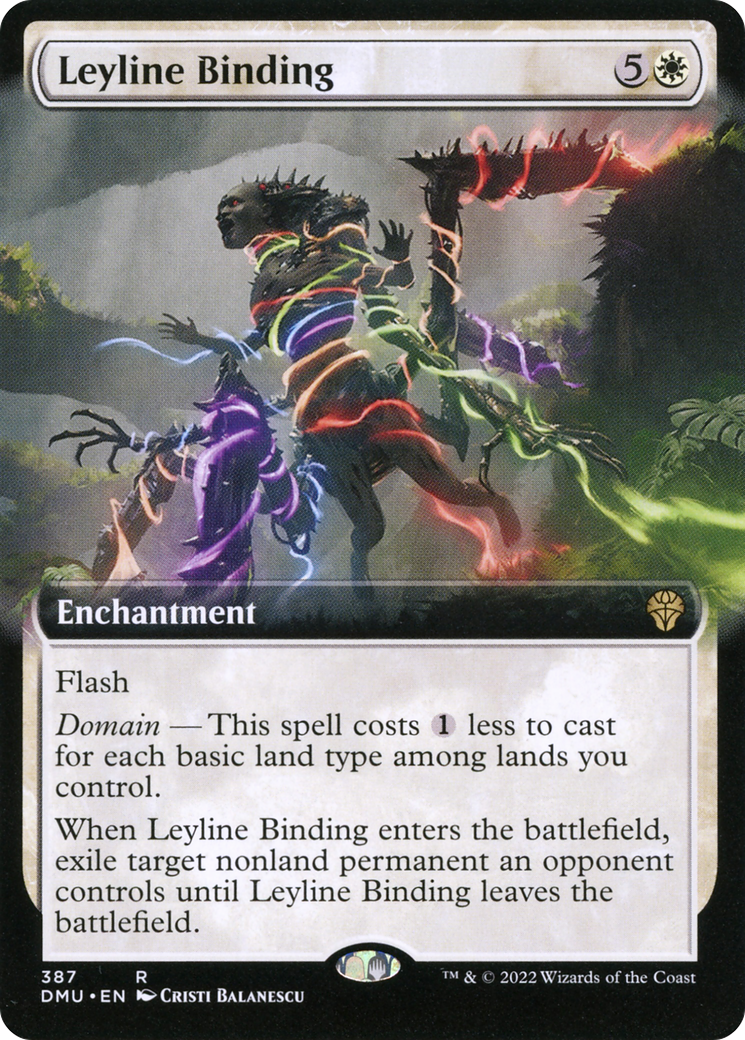 Leyline Binding (DMU-387) - Dominaria United: (Extended Art) - Premium MTG Single from Wizards of the Coast - Just $0.59! Shop now at Game Crave Tournament Store