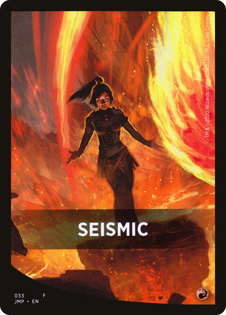 Seismic (FJMP-033) - Jumpstart Front Cards - Premium MTG Single from Wizards of the Coast - Just $0.08! Shop now at Game Crave Tournament Store