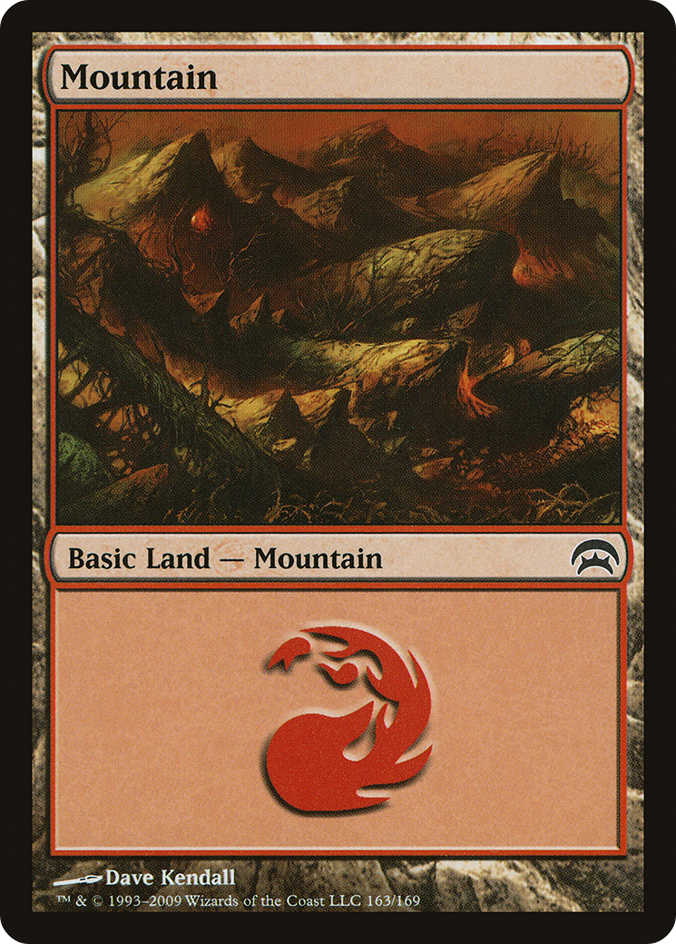 Mountain (HOP-163) - Planechase - Premium MTG Single from Wizards of the Coast - Just $0.08! Shop now at Game Crave Tournament Store