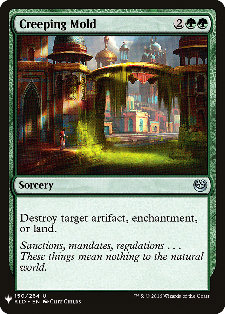 Creeping Mold (MB1-1170) - Mystery Booster - Premium MTG Single from Wizards of the Coast - Just $0.08! Shop now at Game Crave Tournament Store