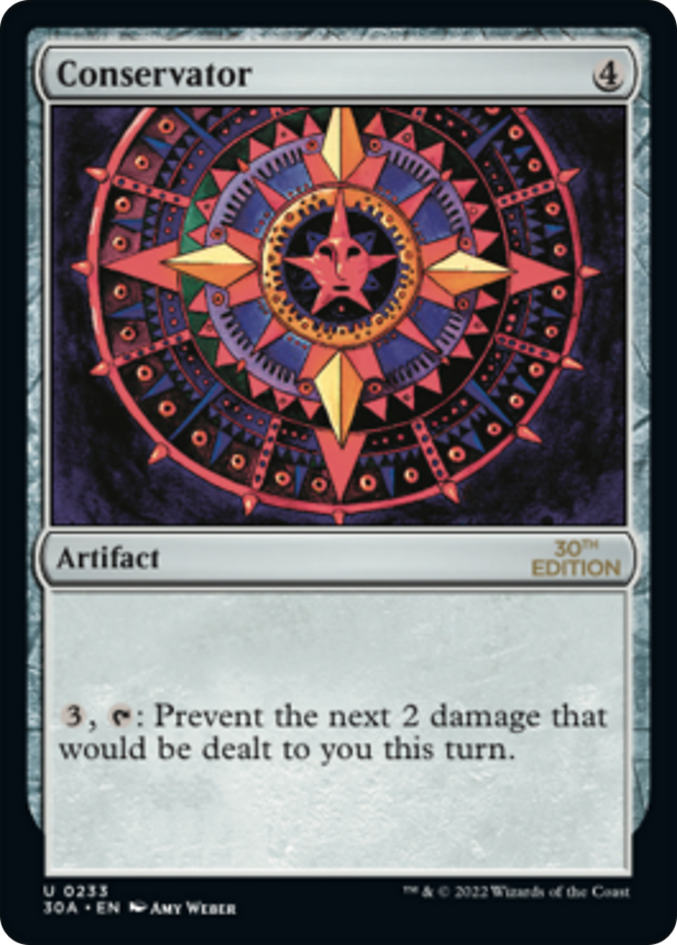 Conservator (30A-233) - 30th Anniversary Edition - Premium MTG Single from Wizards of the Coast - Just $0.78! Shop now at Game Crave Tournament Store