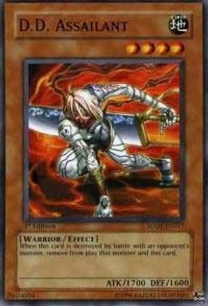 D.D. Assailant (SDDE-EN017) - Structure Deck: The Dark Emperor Unlimited - Premium Yugioh Single from Konami - Just $0.56! Shop now at Game Crave Tournament Store