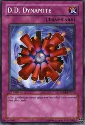 D.D. Dynamite (SDDE-EN035) - Structure Deck: The Dark Emperor 1st Edition - Premium Yugioh Single from Konami - Just $1.02! Shop now at Game Crave Tournament Store