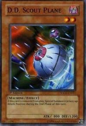 D.D. Scout Plane (SDDE-EN011) - Structure Deck: The Dark Emperor Unlimited - Premium Yugioh Single from Konami - Just $0.08! Shop now at Game Crave Tournament Store