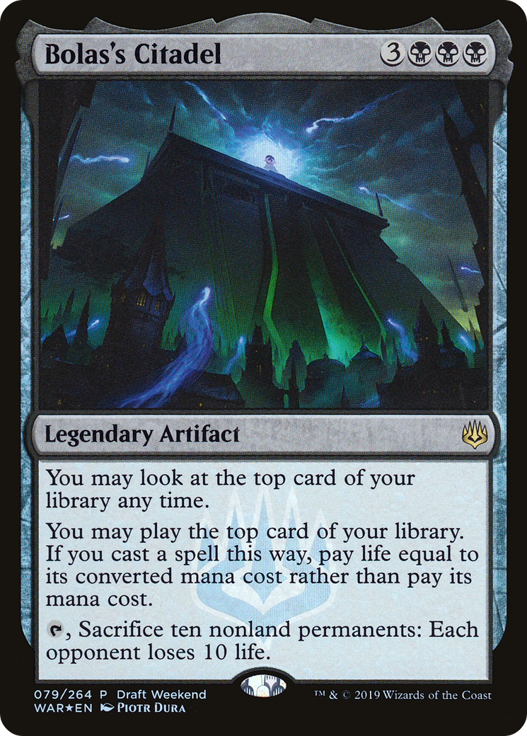 Bolas's Citadel (PWAR-079) - War of the Spark Promos Foil - Premium MTG Single from Wizards of the Coast - Just $7.86! Shop now at Game Crave Tournament Store