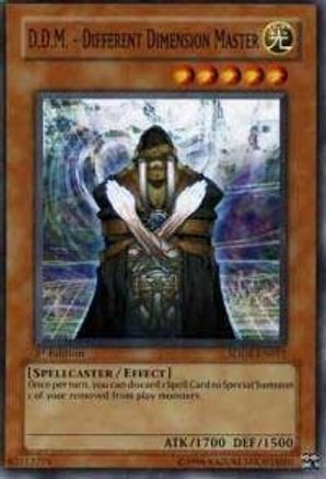 D.D.M. - Different Dimension Master (SDDE-EN015) - Structure Deck: The Dark Emperor Unlimited - Premium Yugioh Single from Konami - Just $0.23! Shop now at Game Crave Tournament Store