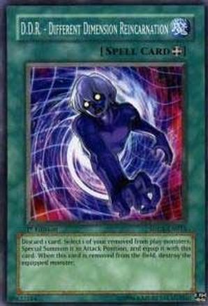 D.D.R. - Different Dimension Reincarnation (SDDE-EN018) - Structure Deck: The Dark Emperor 1st Edition - Premium Yugioh Single from Konami - Just $0.78! Shop now at Game Crave Tournament Store