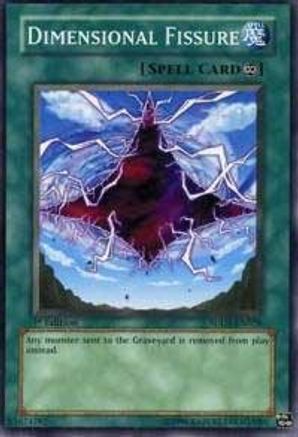 Dimensional Fissure (SDDE-EN028) - Structure Deck: The Dark Emperor 1st Edition - Premium Yugioh Single from Konami - Just $0.46! Shop now at Game Crave Tournament Store