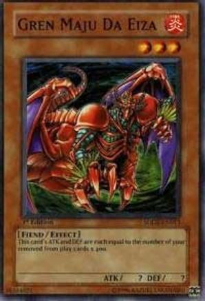 Gren Maju Da Eiza (SDDE-EN013) - Structure Deck: The Dark Emperor 1st Edition - Premium Yugioh Single from Konami - Just $0.25! Shop now at Game Crave Tournament Store