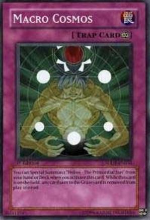 Macro Cosmos (SDDE-EN036) - Structure Deck: The Dark Emperor Unlimited - Premium Yugioh Single from Konami - Just $0.42! Shop now at Game Crave Tournament Store