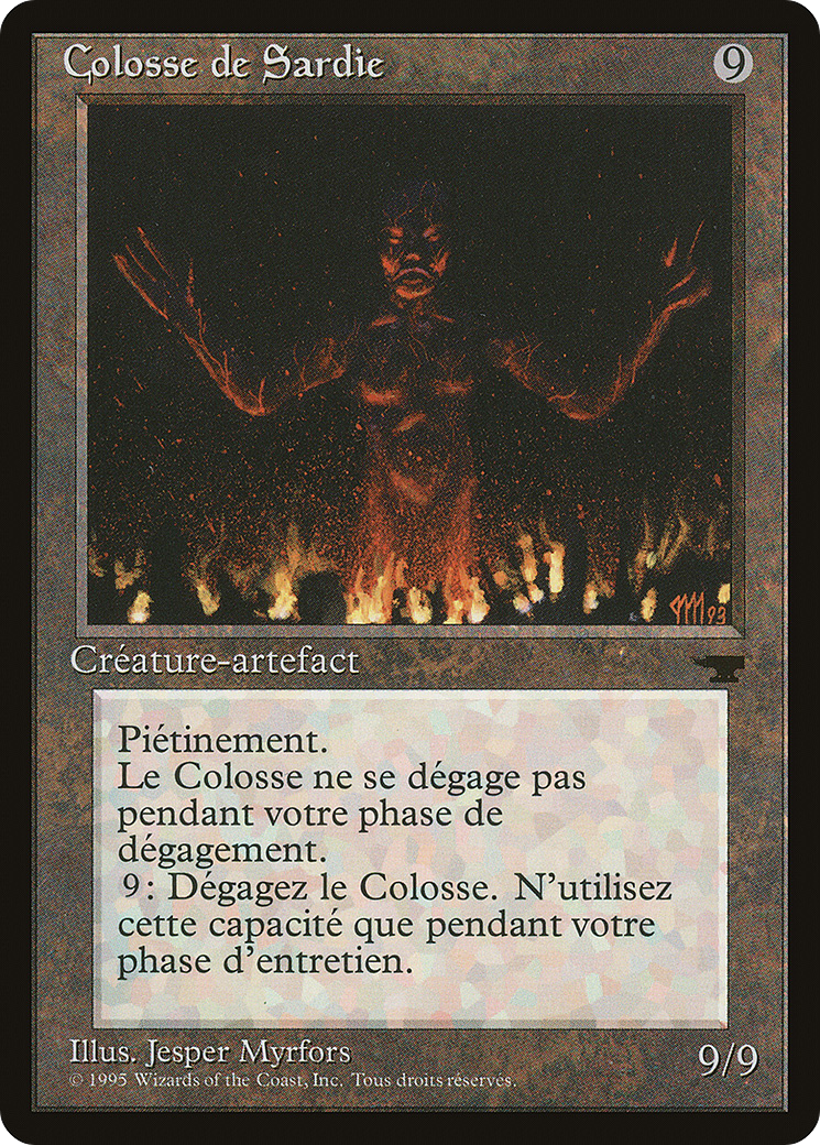 Colossus of Sardia (REN-123) - Renaissance - Premium MTG Single from Wizards of the Coast - Just $3.27! Shop now at Game Crave Tournament Store