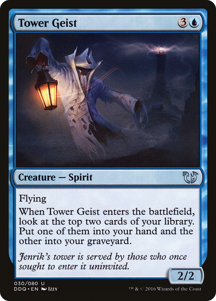 Tower Geist (DDQ-030) - Duel Decks: Blessed vs. Cursed - Premium MTG Single from Wizards of the Coast - Just $0.25! Shop now at Game Crave Tournament Store