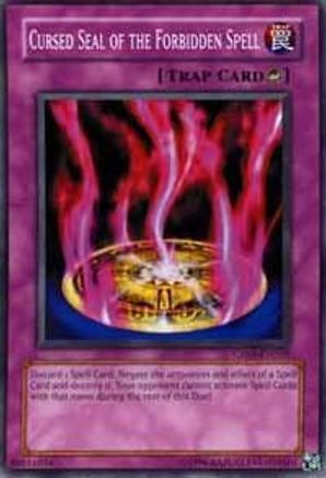 Cursed Seal of the Forbidden Spell (CP05-EN019) - Champion Pack 5 Unlimited - Premium Yugioh Single from Konami - Just $0.27! Shop now at Game Crave Tournament Store