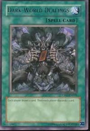 Dark World Dealings (CP07-EN010) - Champion Pack 7 Unlimited - Premium Yugioh Single from Konami - Just $1.01! Shop now at Game Crave Tournament Store