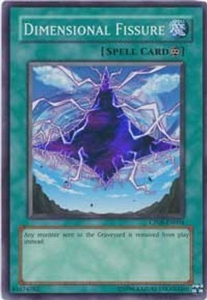 Dimensional Fissure (CP08-EN004) - Champion Pack 8 Unlimited - Premium Yugioh Single from Konami - Just $73.56! Shop now at Game Crave Tournament Store