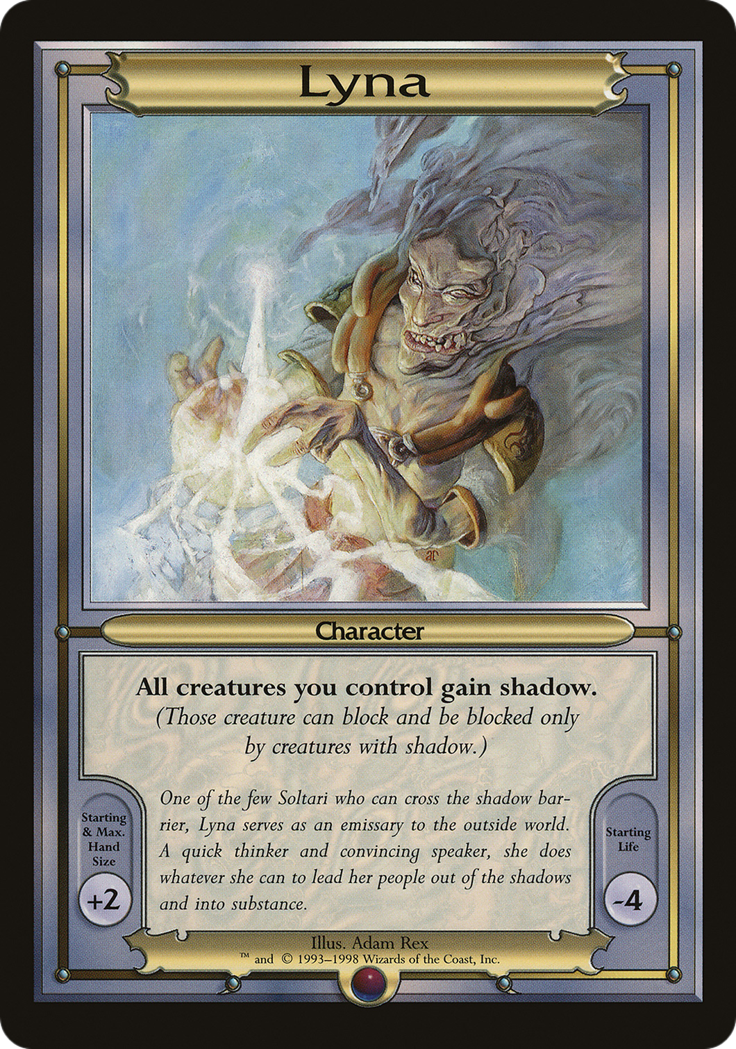 Lyna (PVAN-302) - Vanguard Series - Premium MTG Single from Wizards of the Coast - Just $2.65! Shop now at Game Crave Tournament Store