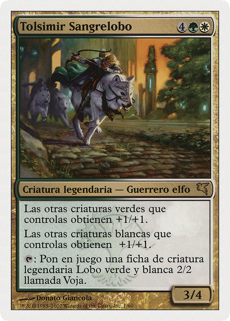 Tolsimir Wolfblood (PSAL-0J1) - Salvat 2005 - Premium MTG Single from Wizards of the Coast - Just $0! Shop now at Game Crave Tournament Store