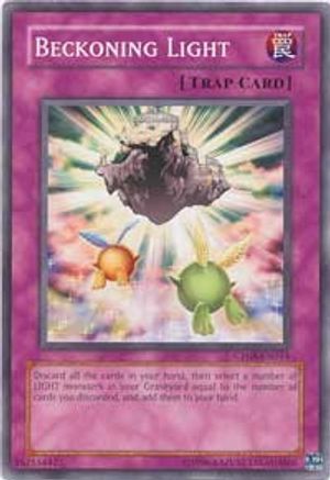Beckoning Light (CP08-EN014) - Champion Pack 8 Unlimited - Premium Yugioh Single from Konami - Just $0.26! Shop now at Game Crave Tournament Store