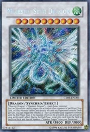 Majestic Star Dragon (CT06-EN003) - 2009 Collectors Tin Limited - Premium Yugioh Single from Konami - Just $7.98! Shop now at Game Crave Tournament Store