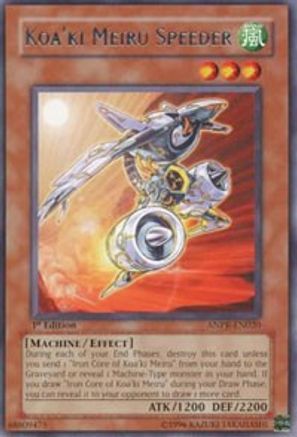 Koa'ki Meiru Speeder (ANPR-EN020) - Ancient Prophecy Unlimited - Premium Yugioh Single from Konami - Just $0.25! Shop now at Game Crave Tournament Store