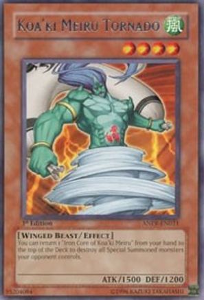 Koa'ki Meiru Tornado (ANPR-EN021) - Ancient Prophecy Unlimited - Premium Yugioh Single from Konami - Just $0.25! Shop now at Game Crave Tournament Store