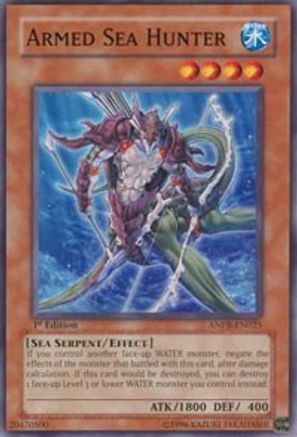 Armed Sea Hunter (ANPR-EN025) - Ancient Prophecy 1st Edition - Premium Yugioh Single from Konami - Just $0.50! Shop now at Game Crave Tournament Store