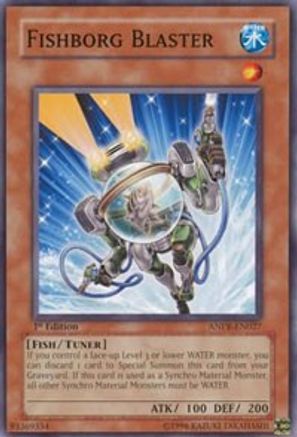 Fishborg Blaster (ANPR-EN027) - Ancient Prophecy 1st Edition - Premium Yugioh Single from Konami - Just $2.10! Shop now at Game Crave Tournament Store
