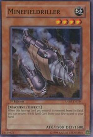 Minefieldriller (ANPR-EN034) - Ancient Prophecy Unlimited - Premium Yugioh Single from Konami - Just $0.25! Shop now at Game Crave Tournament Store
