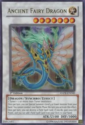Ancient Fairy Dragon (ANPR-EN040) - Ancient Prophecy Unlimited - Premium Yugioh Single from Konami - Just $4.57! Shop now at Game Crave Tournament Store