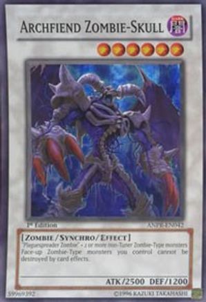 Archfiend Zombie-Skull (ANPR-EN042) - Ancient Prophecy Unlimited - Premium Yugioh Single from Konami - Just $0.66! Shop now at Game Crave Tournament Store