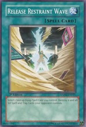 Release Restraint Wave (ANPR-EN045) - Ancient Prophecy 1st Edition - Premium Yugioh Single from Konami - Just $0.25! Shop now at Game Crave Tournament Store