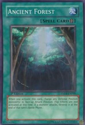 Ancient Forest (ANPR-EN048) - Ancient Prophecy Unlimited - Premium Yugioh Single from Konami - Just $15.58! Shop now at Game Crave Tournament Store