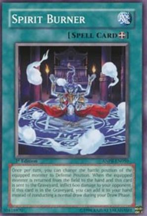 Spirit Burner (ANPR-EN050) - Ancient Prophecy 1st Edition - Premium Yugioh Single from Konami - Just $0.08! Shop now at Game Crave Tournament Store