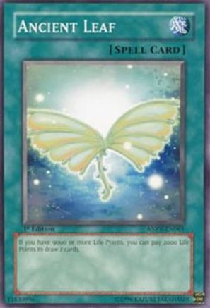 Ancient Leaf (ANPR-EN061) - Ancient Prophecy Unlimited - Premium Yugioh Single from Konami - Just $0.66! Shop now at Game Crave Tournament Store