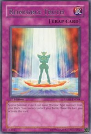 Reinforce Truth (ANPR-EN064) - Ancient Prophecy 1st Edition - Premium Yugioh Single from Konami - Just $1.06! Shop now at Game Crave Tournament Store
