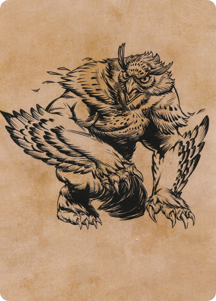 Owlbear // Owlbear (AAFR-076) - Adventures in the Forgotten Realms Art Series (Borderless) - Premium MTG Single from Wizards of the Coast - Just $0! Shop now at Game Crave Tournament Store
