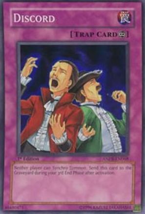 Discord (ANPR-EN068) - Ancient Prophecy 1st Edition - Premium Yugioh Single from Konami - Just $2.35! Shop now at Game Crave Tournament Store