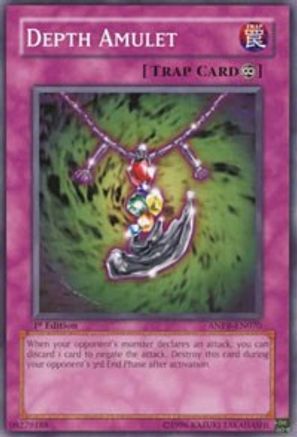 Depth Amulet (ANPR-EN070) - Ancient Prophecy 1st Edition - Premium Yugioh Single from Konami - Just $0.25! Shop now at Game Crave Tournament Store