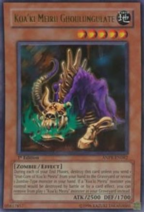 Koa'ki Meiru Ghoulungulate (ANPR-EN082) - Ancient Prophecy 1st Edition - Premium Yugioh Single from Konami - Just $0.88! Shop now at Game Crave Tournament Store