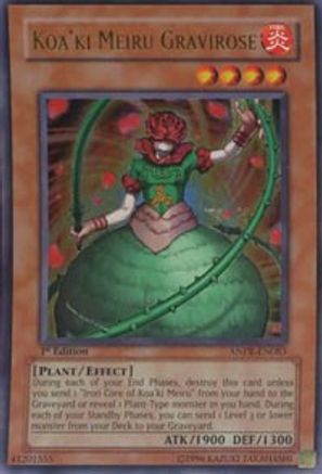 Koa'ki Meiru Gravirose (ANPR-EN083) - Ancient Prophecy 1st Edition - Premium Yugioh Single from Konami - Just $4.68! Shop now at Game Crave Tournament Store