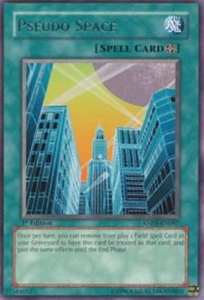 Pseudo Space (ANPR-EN087) - Ancient Prophecy Unlimited - Premium Yugioh Single from Konami - Just $0.40! Shop now at Game Crave Tournament Store
