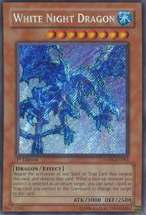 White Night Dragon (ANPR-EN092) - Ancient Prophecy 1st Edition - Premium Yugioh Single from Konami - Just $51.09! Shop now at Game Crave Tournament Store