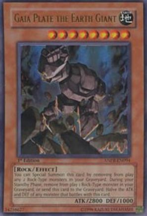 Gaia Plate the Earth Giant (ANPR-EN094) - Ancient Prophecy Unlimited - Premium Yugioh Single from Konami - Just $5.11! Shop now at Game Crave Tournament Store