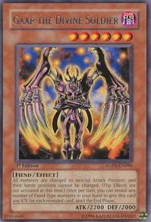 Gaap the Divine Soldier (ANPR-EN096) - Ancient Prophecy Unlimited - Premium Yugioh Single from Konami - Just $0.25! Shop now at Game Crave Tournament Store