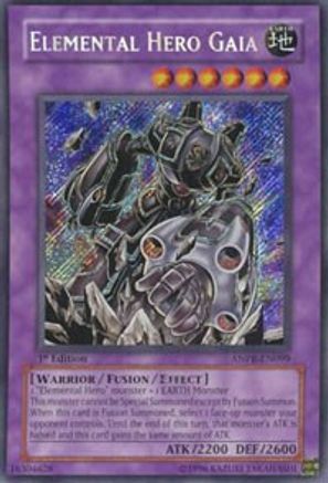 Elemental Hero Gaia (ANPR-EN099) - Ancient Prophecy 1st Edition - Premium Yugioh Single from Konami - Just $35.99! Shop now at Game Crave Tournament Store