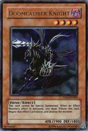 Doomcaliber Knight (TU01-EN001) - Turbo Pack Booster One Pack Unlimited - Premium Yugioh Single from Konami - Just $19.48! Shop now at Game Crave Tournament Store