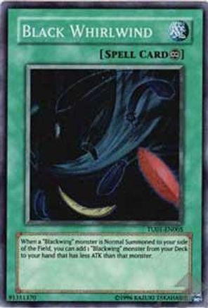 Black Whirlwind (TU01-EN005) - Turbo Pack Booster One Pack Unlimited - Premium Yugioh Single from Konami - Just $63.68! Shop now at Game Crave Tournament Store