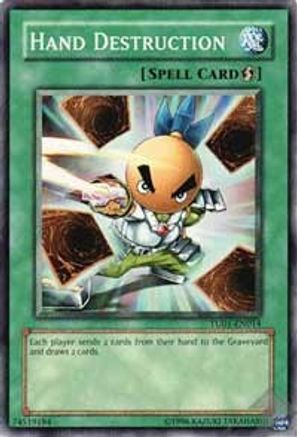 Hand Destruction (TU01-EN014) - Turbo Pack Booster One Pack Unlimited - Premium Yugioh Single from Konami - Just $0.34! Shop now at Game Crave Tournament Store