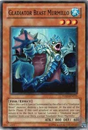 Gladiator Beast Murmillo (TU01-EN015) - Turbo Pack Booster One Pack Unlimited - Premium Yugioh Single from Konami - Just $1.56! Shop now at Game Crave Tournament Store