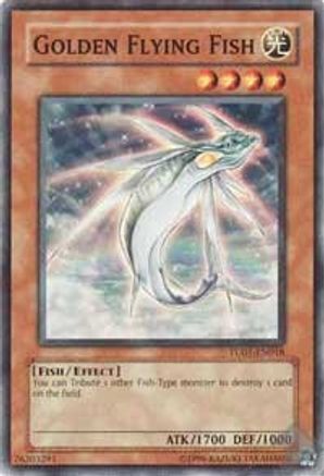 Golden Flying Fish (TU01-EN018) - Turbo Pack Booster One Pack Unlimited - Premium Yugioh Single from Konami - Just $0.25! Shop now at Game Crave Tournament Store